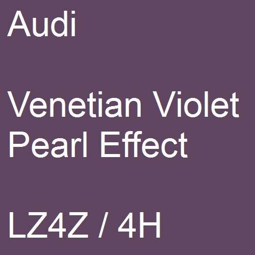 Audi, Venetian Violet Pearl Effect, LZ4Z / 4H.